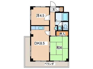 ルミネ伊藤【2階】の間取り