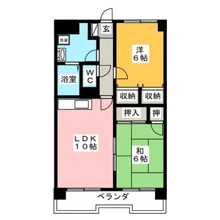 ストンフィールド湘南I【3階】の間取り