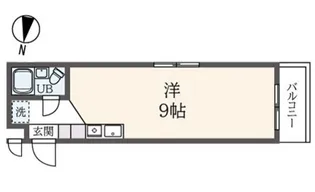 ユーカリハイツ八王子【3階】の間取り