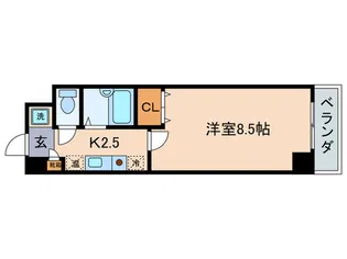 プリオ-ルZEN弐番館【8階】の間取り