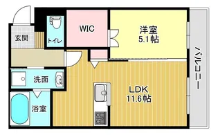 Lavilleur【3階】の間取り