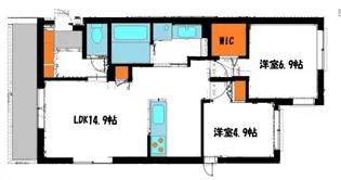 へーベルメゾンアルカンシェル【3階】の間取り