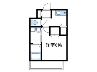 ラロング海老名【2階】の間取り