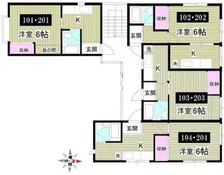 PURE柏崎【2階】の間取り
