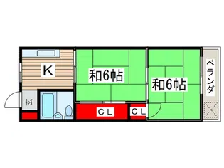 マンション松村【3階】の間取り