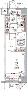 クレヴィスタ豊洲ベイサイド【6階】の間取り