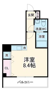 Humanハイム千葉本町【9階】の間取り