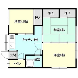 岩手県盛岡市上米内字赤坂【一戸建】の間取り