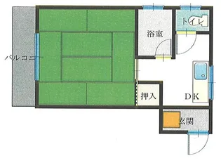 ハイムアドバンス【4階】の間取り