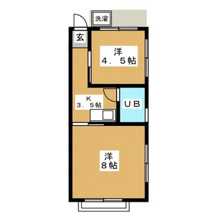 グランシャリオ【1階】の間取り