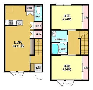 グランメゾン本町の間取り