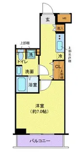 クレヴィスタ豊洲ベイサイドII【3階】の間取り