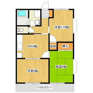 エスプワール【2階】の間取り