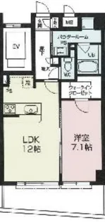 オエステ・アルデア【1階】の間取り