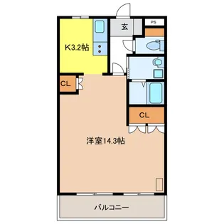 Noble chateau KT【2階】の間取り