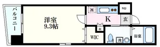 パレグレース中広II【4階】の間取り