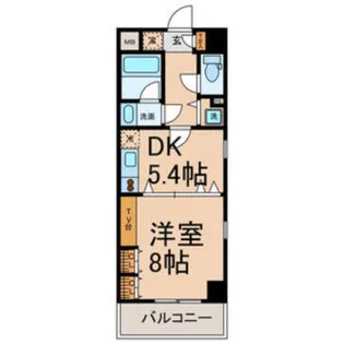 Add Wistaria 1【3階】の間取り