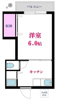 九品仏JSH【1階】の間取り