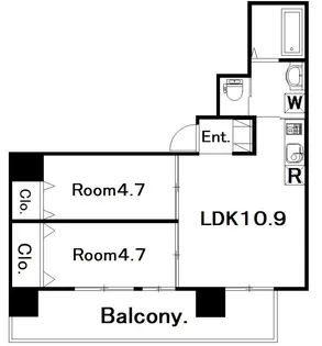 ZEE HAVEN【8階】の間取り