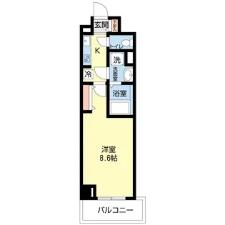 アジュール新杉田【4階】の間取り