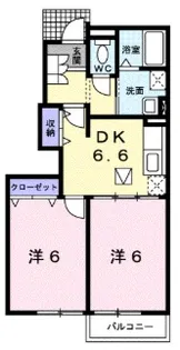 コニファーヒルII【1階】の間取り