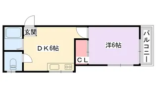 田代ハイツ【2階】の間取り