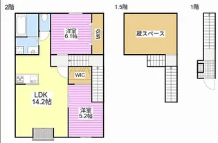 メゾンT・S【2階】の間取り
