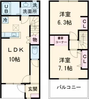 Felice(フェリーチェ)【1階】の間取り