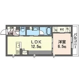 レフィアント【2階】の間取り