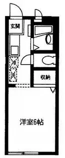 ドエル・マイン【1階】の間取り