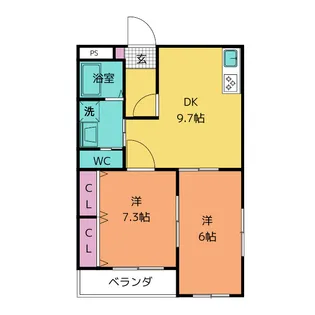 サテライト【1階】の間取り