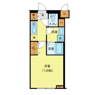 ジェノヴィア蕨【1階】の間取り