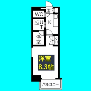 シティライフ今池【2階】の間取り