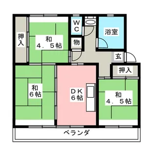 アネックス楠50【5階】の間取り