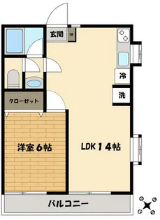 東京都三鷹市牟礼1【アパート】の間取り