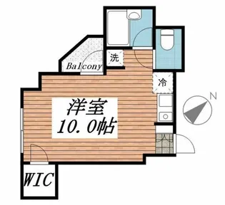 B Wall神保町【6階】の間取り