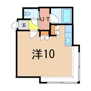 ホワイトグレース【1階】の間取り