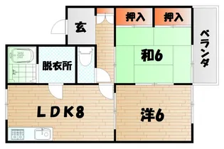 小月ファミリオ【2階】の間取り
