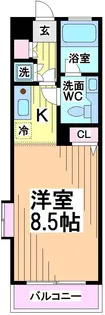 東京都杉並区方南1【マンション】の間取り