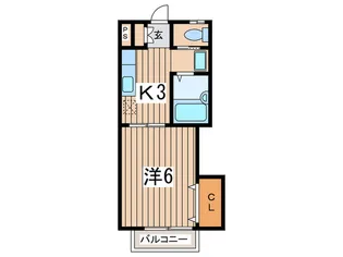 メゾンアスリ-ト【2階】の間取り