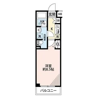 東京都江東区東雲2【マンション】の間取り