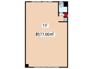 都ビル新松戸【1階】の間取り