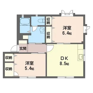 神奈川県伊勢原市沼目3【アパート】の間取り