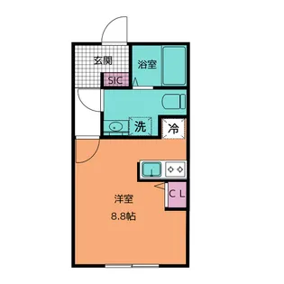 LUORE文京本駒込【4階】の間取り