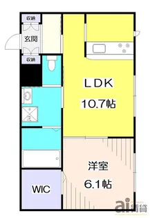 埼玉県新座市中野1【アパート】の間取り