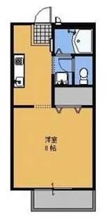 グリーンコート A【2階】の間取り