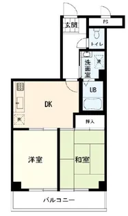 リーヴェルステージ横浜ネオ【4階】の間取り