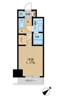 エコロジー潮見レジデンス【4階】の間取り