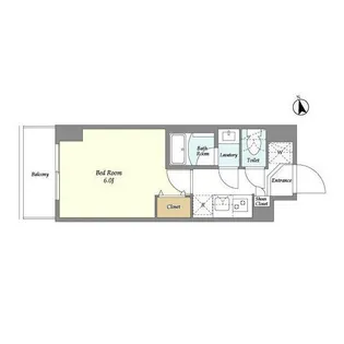 東京都品川区南大井3【マンション】の間取り