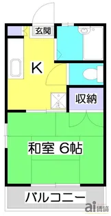 埼玉県志木市本町3【アパート】の間取り